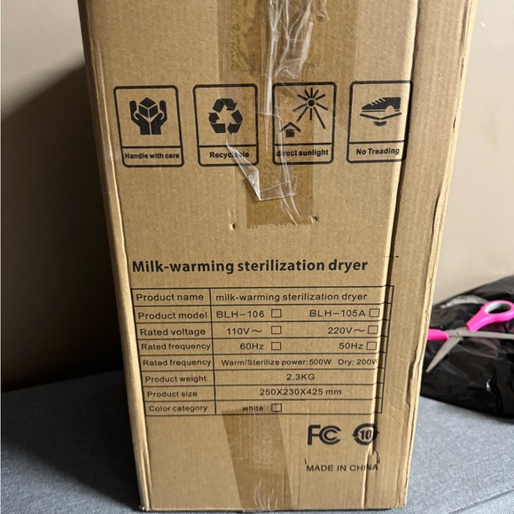 NWT RUPOUN 8-in-1 Bottle Sterilizer and Dryer, Electric Steam, White - Picture 6 of 7